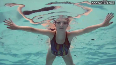 Naked sister trailer with seductive pornstar from Underwater Show