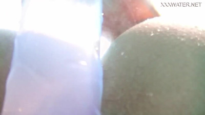 Underwater Show featuring Nora's teen (18+) sex