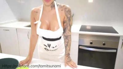 Delicate your tami tsunami's big tits dirt