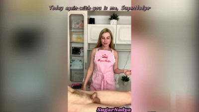 Cover-girl SugarNadya's brazilian wax sex