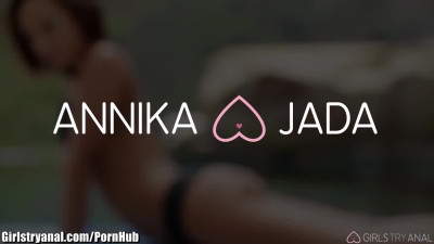 Irresistible Jada Stevens and Anikka Albrite's fingering smut
