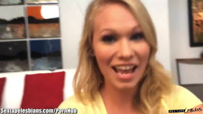 Girls Way featuring Dakota James and Halle Von's blonde dirt