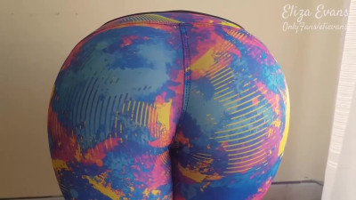 Eliza Evans's yoga pants sex by Verified Amateurs