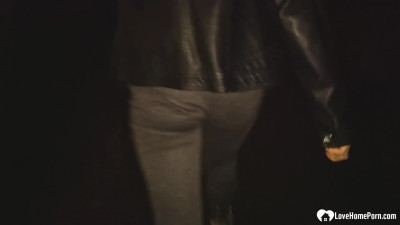 Step-daughter dirt with blooming slag from Love Home Porn