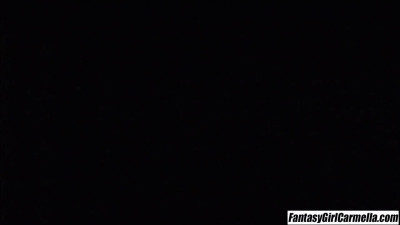 Fairly Carmella and Paul's brunette action