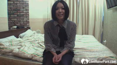 Hard clip with provocative cutie from Love Home Porn