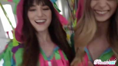Watch well-formed Lana Smalls and Molly Little's action