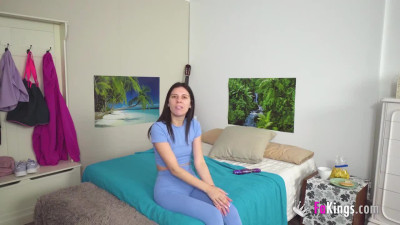 Natural tits action with dollish Mia Bandini from FaKings