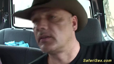 Safari Sex - backseat scene