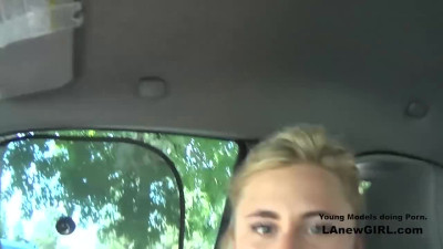 Lindsey Cruz's blowjob action by LA New Girl