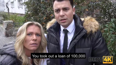 Inveigling Rose Wild's debt collector porn