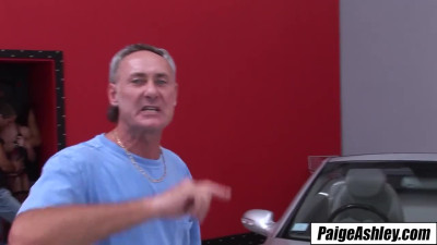 Watch hottie Paige Ashley and Ben Dover's action