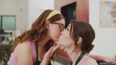 Oopsie! featuring Korra Del Rio and Leana Lovings's oral xxx
