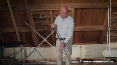 Voluptuous sweet thing's granddadz smut
