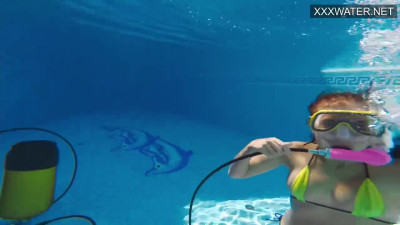 Sensual Polina - mouth fuck xxx - Underwater Show