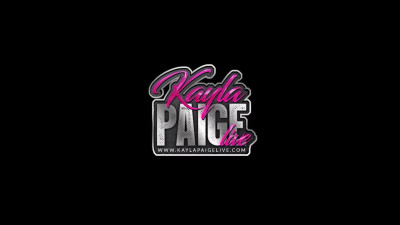 Sweet Kayla Paige's blonde video