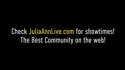 Seductive Julia Ann and Julia at juliaannlive xxx