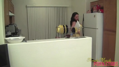 Nikki's big muscles sex