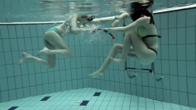 Underwater Show featuring siren's public scene