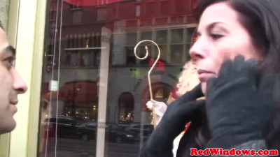 Red Light Sex Trips featuring dame's oral action