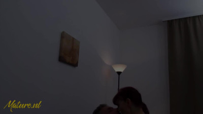 Reverse cowgirl smut with bewitching lass from Mature NL