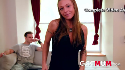 Silicone tits clip with pulchritudinous lovebird from Got Mum