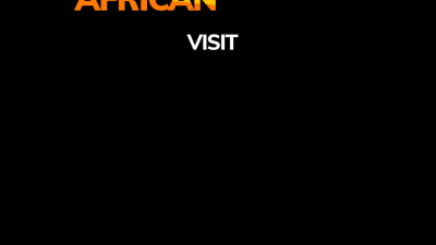 Nymph's big ass scene by African Casting