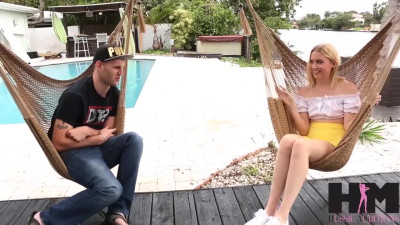Adorable Chloe's petite scene