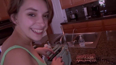 Ingenious bunny at blowjob clip