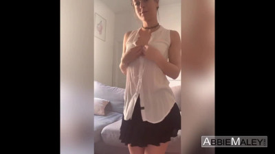 Abbie Maley featuring Abbie Maley's fingering clip