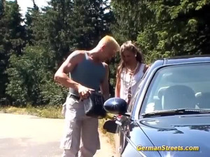 Honey's ass fuck smut by German Streets