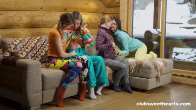 Young sex with fairly Aliska Dark and Lisa Nixon from Winter Special