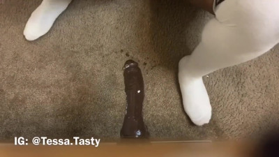 Tessa Tasty's thick ebony clip by Verified Amateurs
