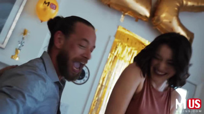 Ingenious Anny and Brad's doggystyle movie