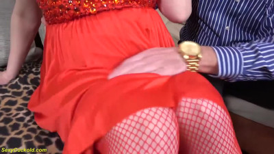 Lustful lass at preggo video