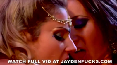 Jayden Jaymes and Samantha Ryan's brunette porn by PUBA