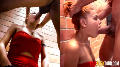 Hottie bunny - hardcore scene - Face Fuck Tour