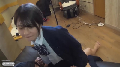 Stunning female at role play video