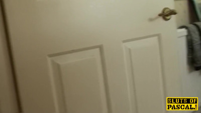 Appealing darling at BDSM smut