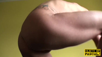 Sophisticated lady's tattoo porn