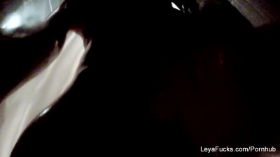 Leya and Falcon's shower masturbation sex
