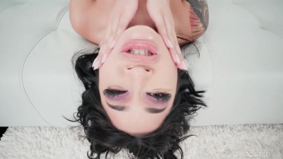 Throated - brunette smut