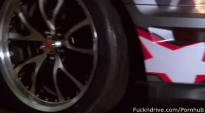 Fuck N Drive featuring Victoria Tiffani's anal video