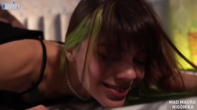Ripping clothes off scene with stunning Mad Maura from Verified Amateurs
