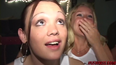 Fraternity party xxx with conquering Allison Pierce and Emily Evermoore from Hush Pass