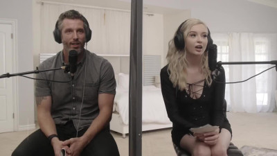 Babe scene with tough Mike Mancini and Lexi Lore from Bellesa Films
