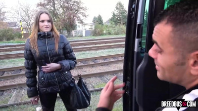 Pissed off porn with steamy Antonio Ross and Barbara Bieber from Breed Bus