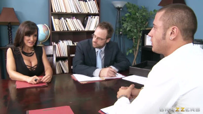 Silicone tits smut with fascinating Lisa Ann from Brazzers Exxtra