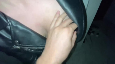 Cumshot on tits smut with sublime Cock2squirt from Verified Amateurs