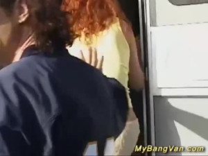 Sensual Audrey Hollander's bangbus action